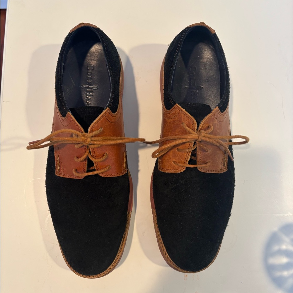 Cole Haan Men's Black and Brown Oxfords